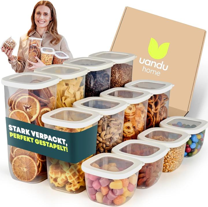 Produktbild Uandu 12er-Set Vorratsdosen