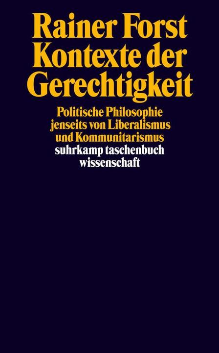 Produktbild Kontexte der Gerechtigkeit