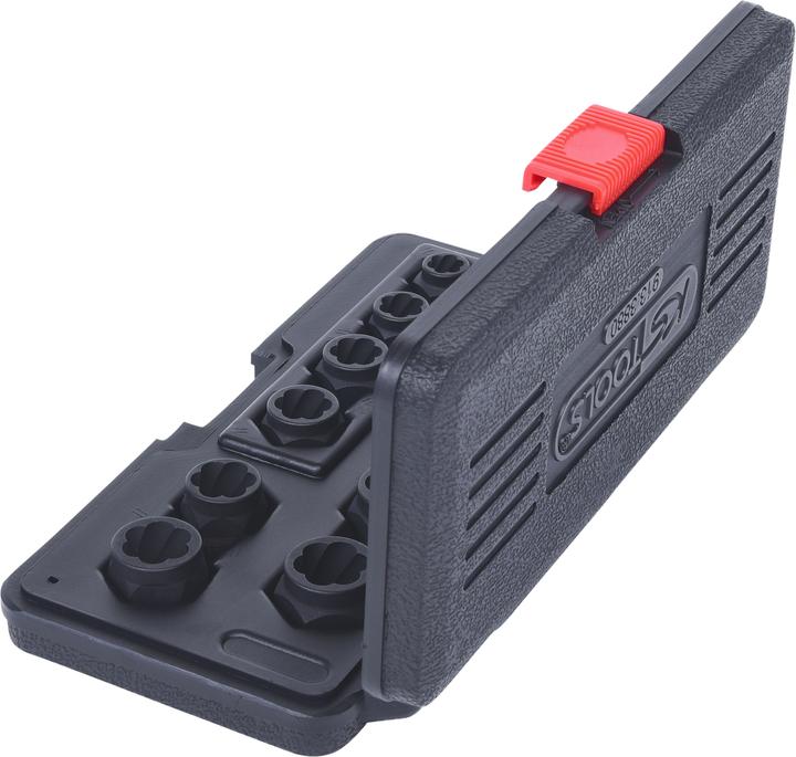 Actual product image KS Tools Spiral profile socket nutn set, 10 pcs, M8-M19