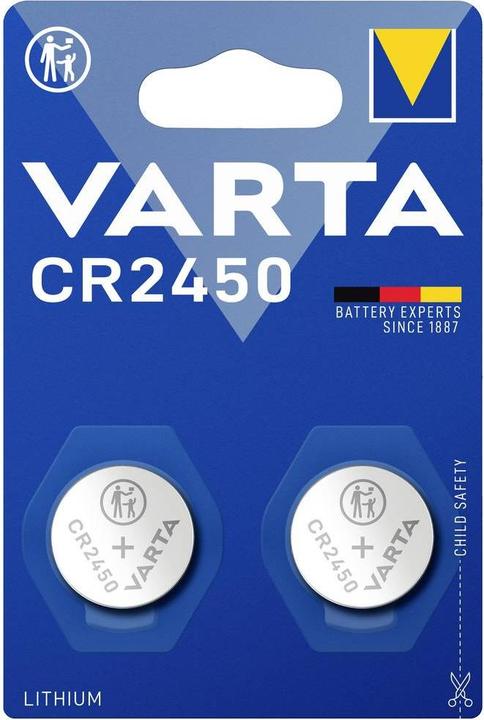 Actual product image Varta Electronics CR2450 (2 pcs., CR2450, 560 mAh)