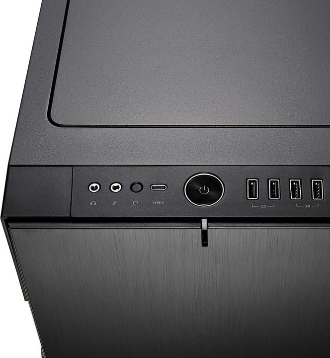 Actual product image Fractal Define R6 USB-C - Black (ATX, mATX, Mini-ITX, E-ATX)