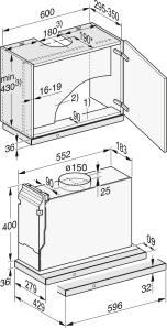 Actual product image Miele DAS 4630 (Flat-screen hood)