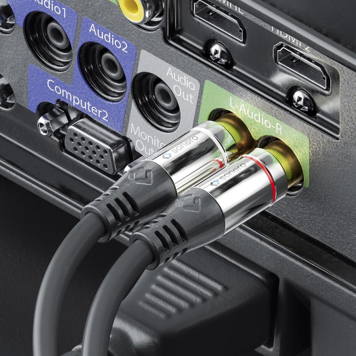 Image du produit Sonero 2x 3,5mm - 3,5mm (0.25 m, Jack 3,5 mm (AUX))