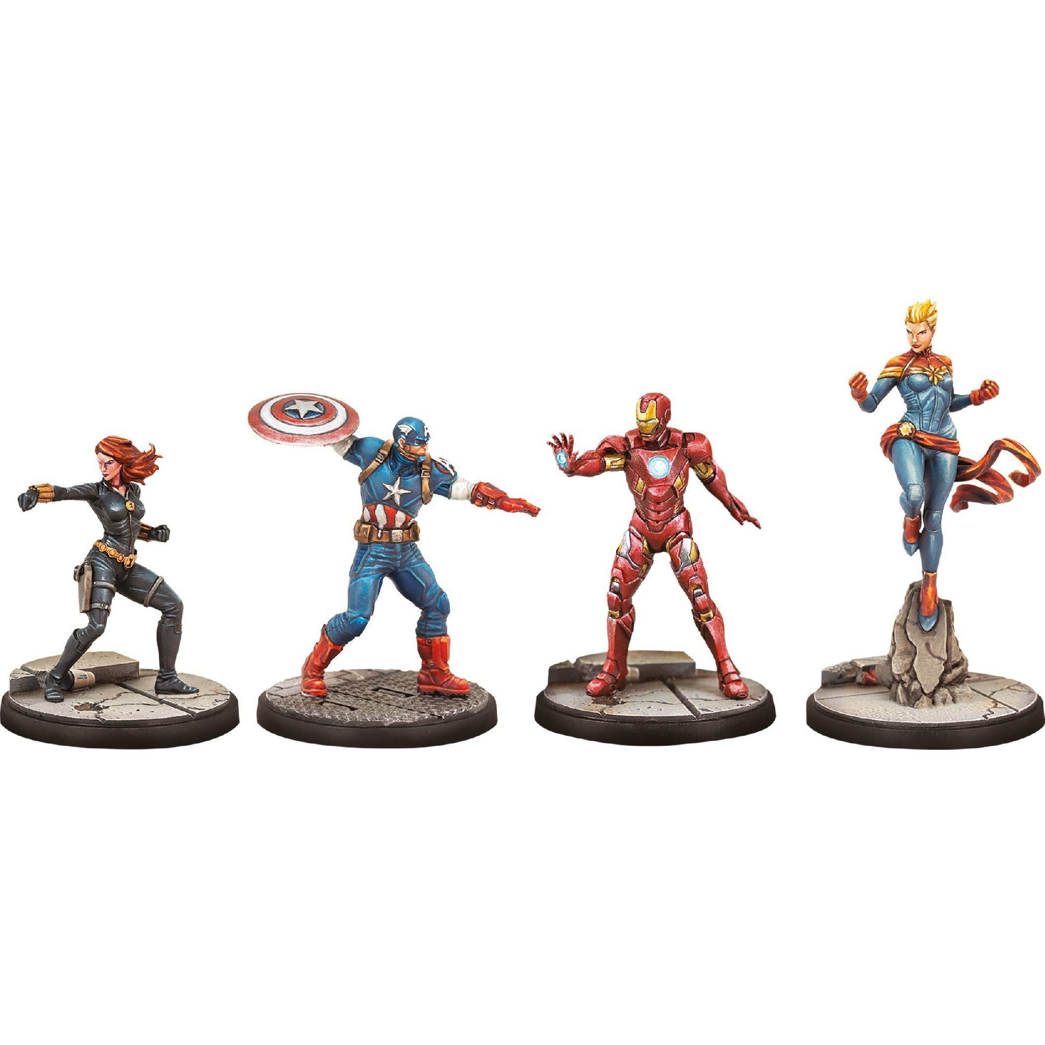 Thumbnail - Atomic Mass Games AMGD2112 - Marvel: Crisis Protocol - Avengers Affiliation Pack