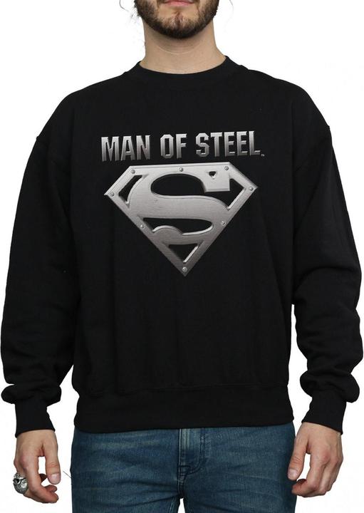 Image du produit - Sweat SUPERMAN MAN OF STEEL SHIELD - Homme (M)