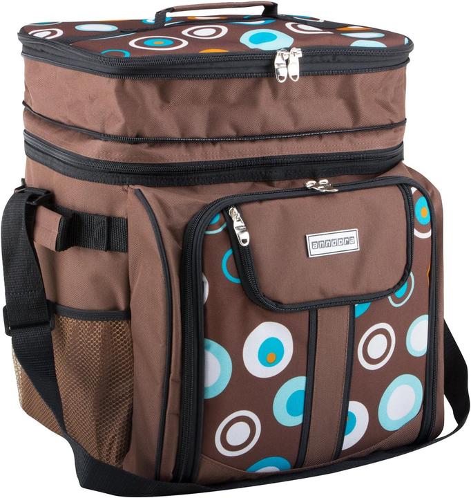 Actual product image Anndora Picknicktasche mit Kühltasche und Zubehör