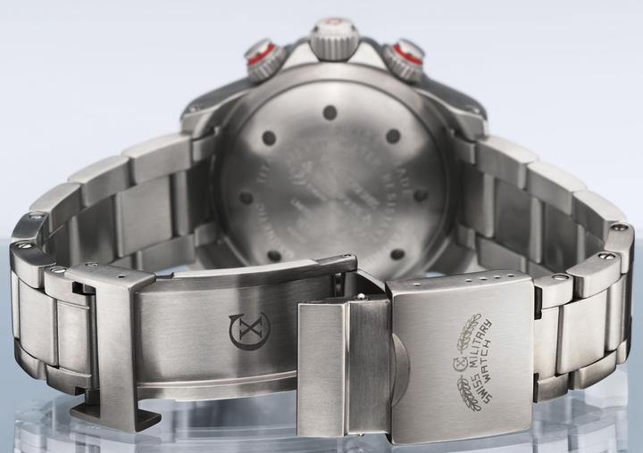 Immagine prodotto Swiss Military 20'000 piedi (Cronografo, Orologio da polso analogico, Fatto in Svizzera, 46 mm)