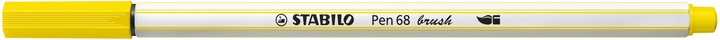 Image du produit STABILO Pen 68 Brush 24 - Citroen Geel (Jaune citron, 1 x)