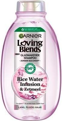 Image du produit Garnier Loving Blends Shampooing lissant à l'amidon et à l'infusion d'eau de riz - 300 ml (300 ml, Shampoing liquide)