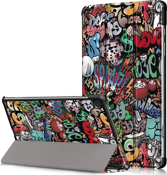 Techsuit - FoldPro - Samsung Galaxy Tab S6 Lite (2020 / 2022 / 2024) - Urban Vibe (Samsung Galaxy Tab S6 Lite (2022), Samsung Galaxy Tab S6 Lite (2024))