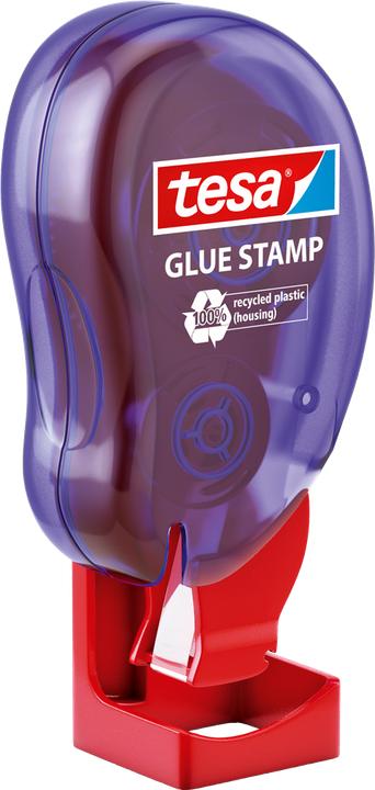 Actual product image tesa Adhesive stamp ecoLogo, double-sided adhesive pads for quick gluing of paper, cardboard & photos