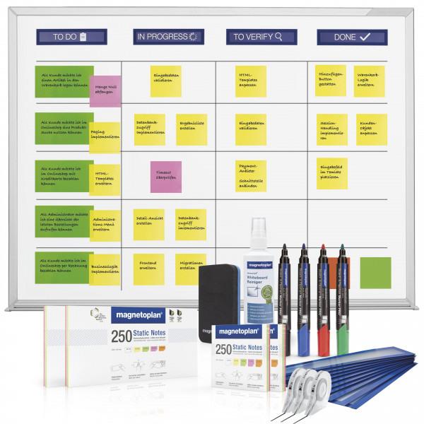 Immagine prodotto Magnetoplan SCRUM BOARD - Set XL per lavagna bianca (180 x 120 cm)