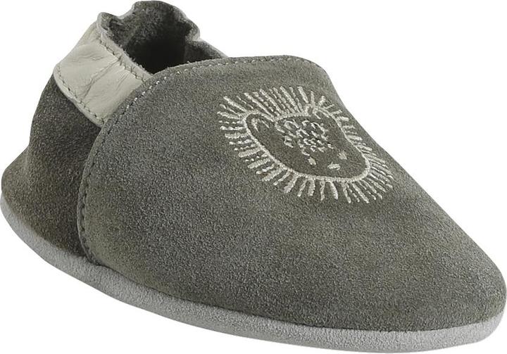 Produktbild Vertbaudet Baby Leder-Krabbelschuhe / Hausschuhe BÄR oder LÖWE Geschenkbox (54)