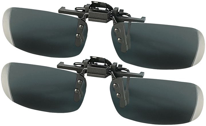 Produktbild Speeron 2er-Set Sonnenbrillen-Clips "Slim" für Brillenträger