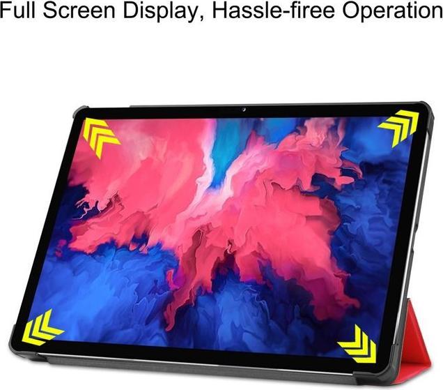 Actual product image MU Classic Triple foldable leather cover (Tab P11)