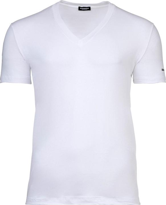 Produktbild Dsquared2 T-Shirt Casual Bequem sitzend TWIN PACK V-NECK T-SHIRT (M)