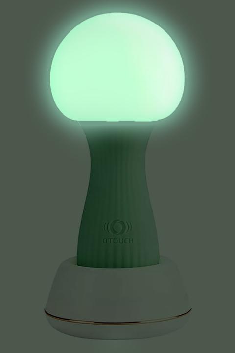 Actual product image Otouch Mushroom Silikon Wand Vibrator Türkis