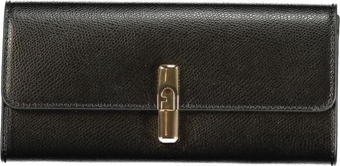 Furla Nero Leather Woman Wallet