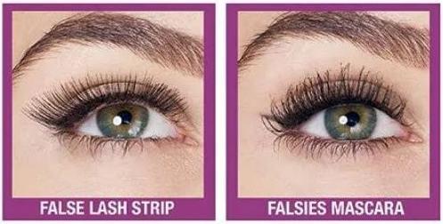 Actual product image Maybelline New York Volum' Express False Eyelashes (1 Very Black)