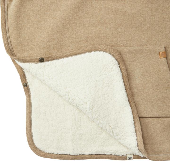 Image du produit Cloby Teddy Poncho Brown