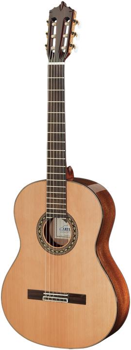 Actual product image Artesano Sonata MC (Classical guitar, Artifical Ebony, Mahogany, Solid cedar)