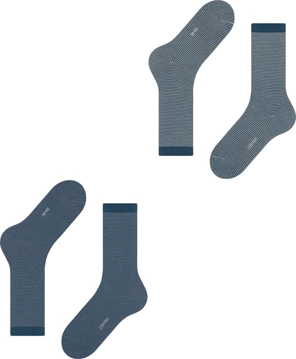 Immagine prodotto Esprit Allover Stripe 2-Pack Uomo (Confezione da 2, 43 - 46)