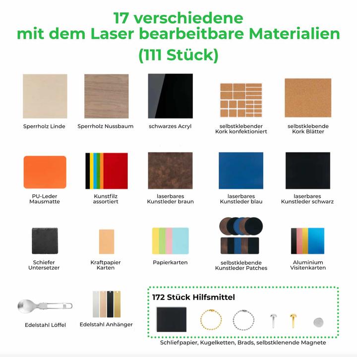 Actual product image XTool Laser Material Box "Premium"
