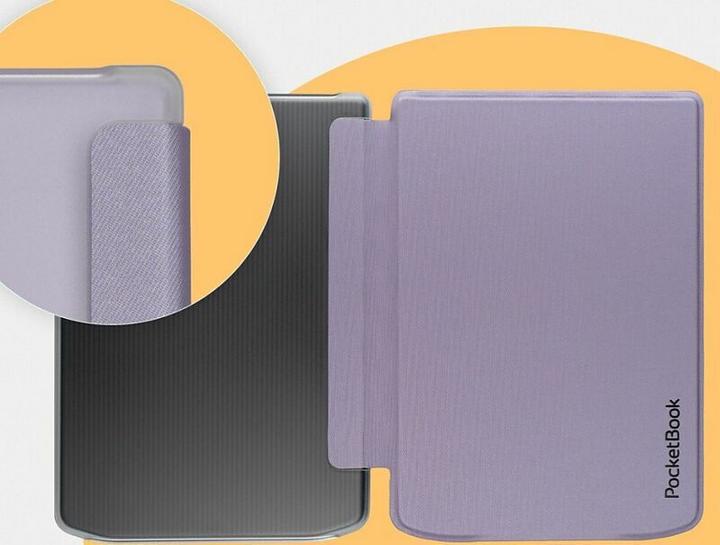 Actual product image PocketBook Shell Cover Transparent Light Purple (Pocketbook Verse, Pocketbook Verse Lite, PocketBook Verse Pro, Pocketbook Verse Pro Colour)