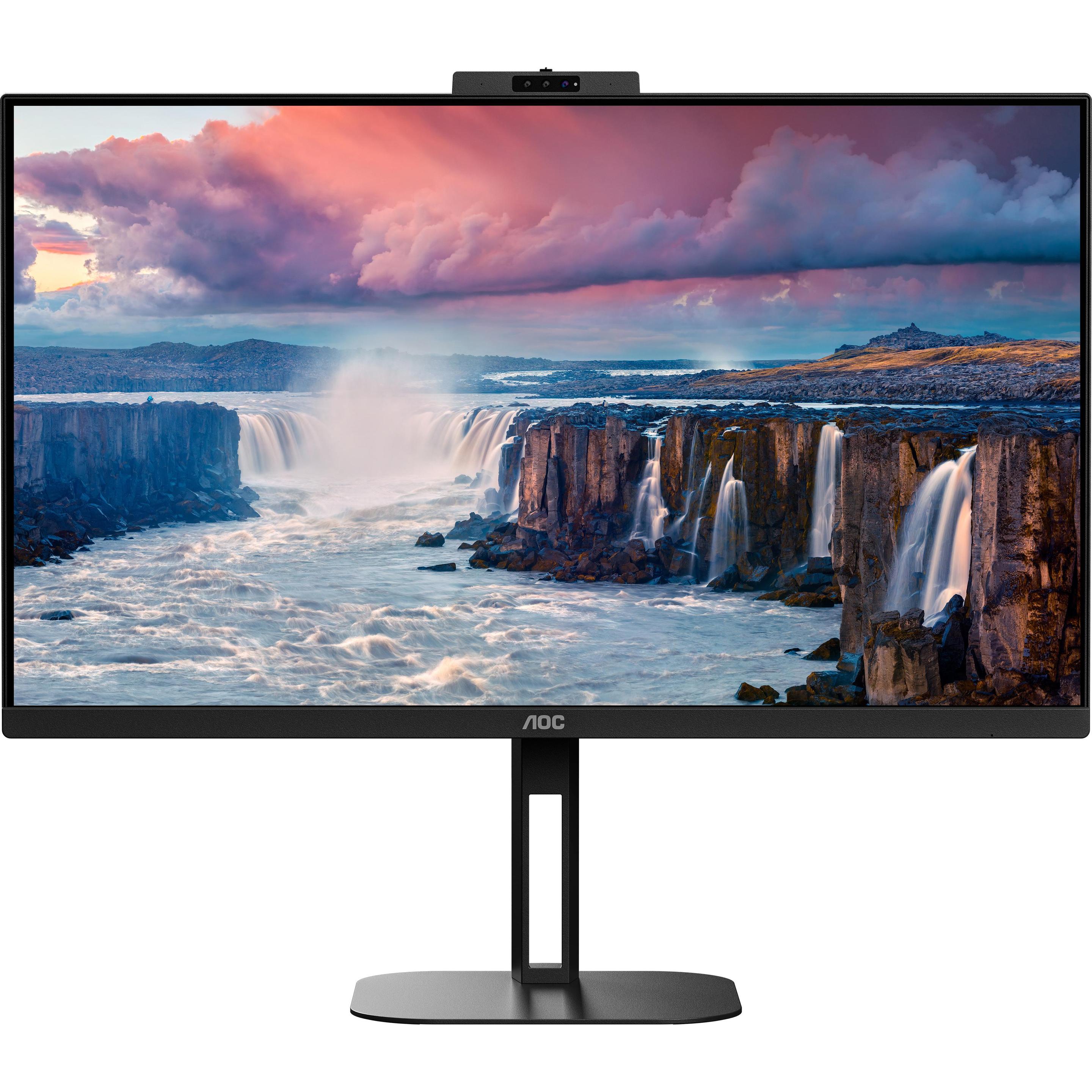 AOC Q27V5CW/BK (2560 x 1440 Pixel, 27"), Monitor, Schwarz