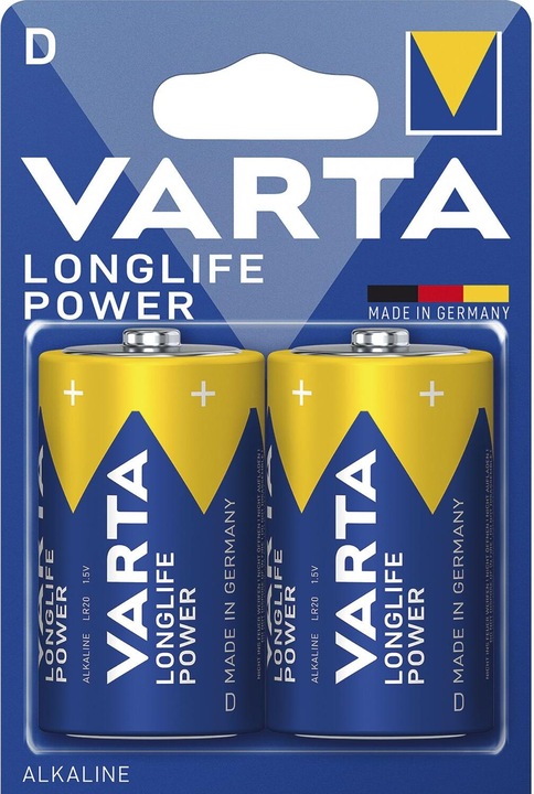 Actual product image Varta LONGLIFE Power (2 pcs., D, 16500 mAh)