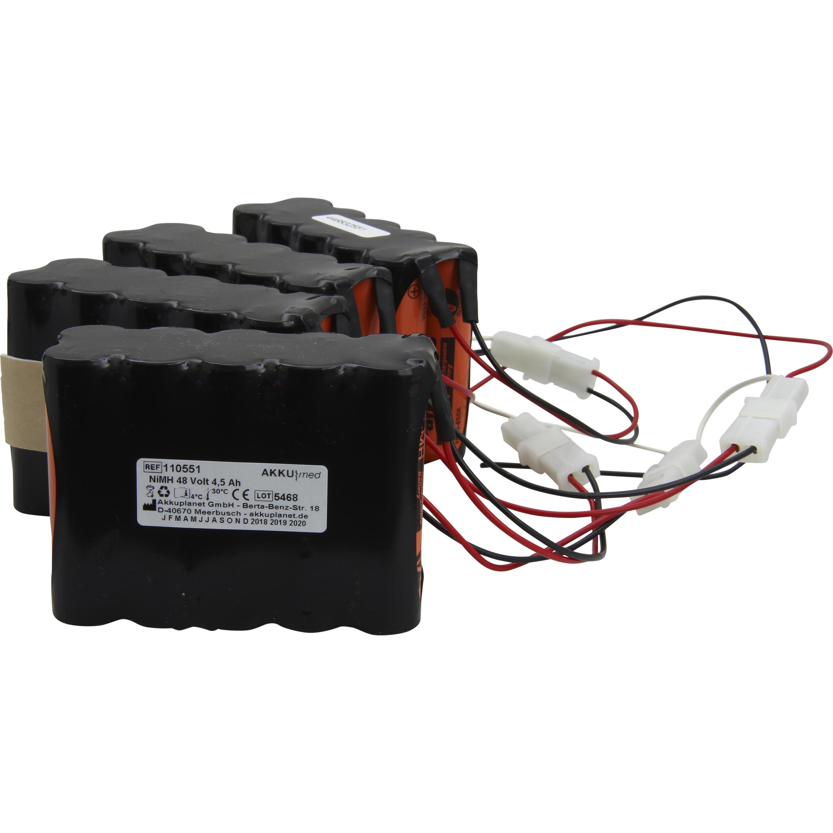 XCell NiMH Akku passend für Bird Viasys Vela Ventilator (1 Stk., 4500 mAh), Batterien + Akkus