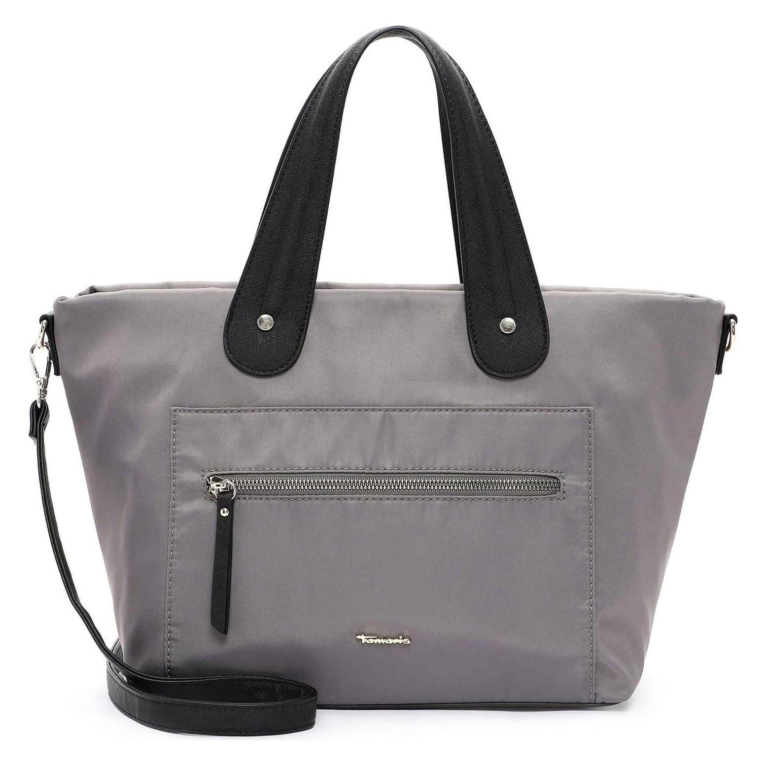 Tamaris, Damen, Tasche, Shopper Johanna, Grau, (13 l)