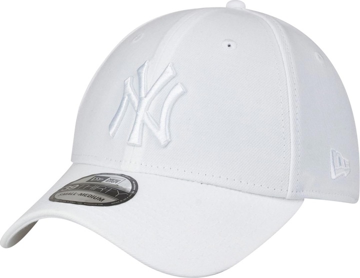 Produktbild New Era 39Thirty Stretch Cap - New York Yankees weiss - S/M (S/M)