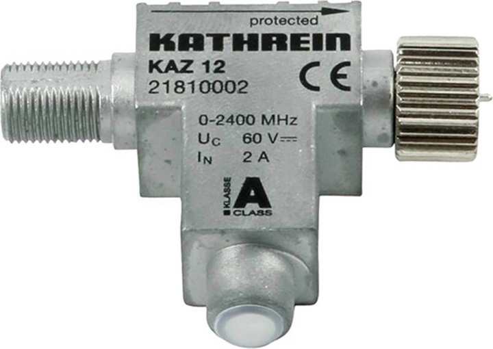 Produktbild Kathrein KAZ 12 Antennen-Blitzschutz (Antennendose)