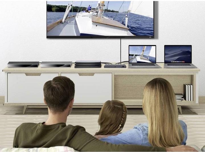 Actual product image SpeaKa Professional 5-way HDMI Switch