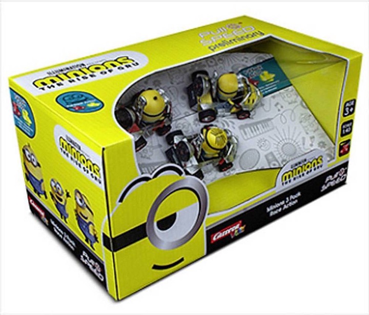 Immagine prodotto Carrera I Minions ritirano le auto