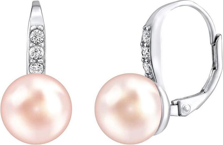 Immagine prodotto Silvego Orecchini CASSIDY in argento con perla naturale rosa LPSP0639P