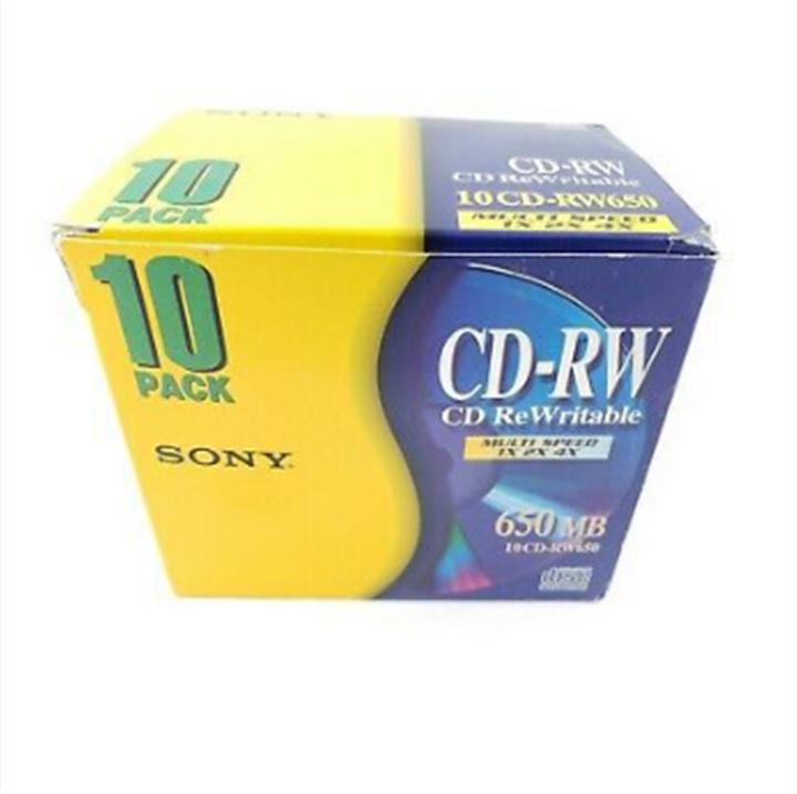 Sony CD-Rewritable 650 MB (10 x)