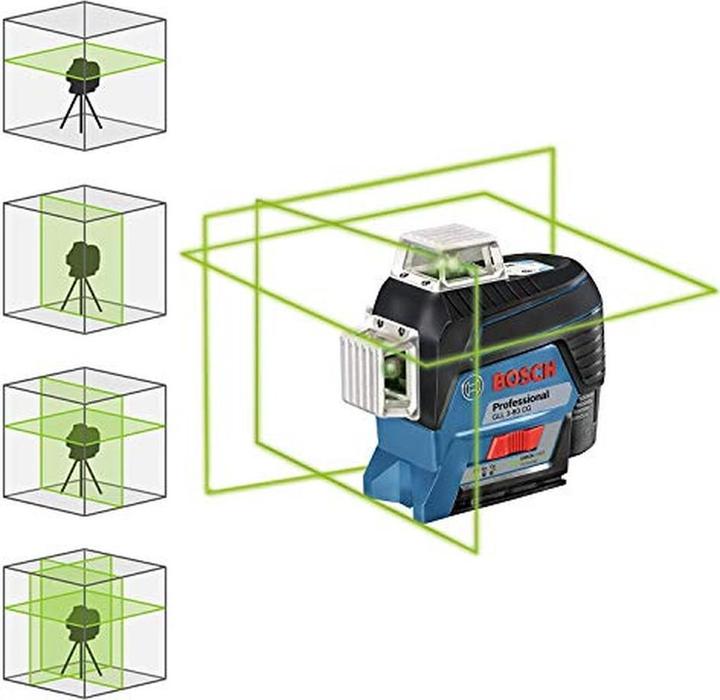 Produktbild Bosch Professional Laser a Linea Verde GLL 3-80 CG