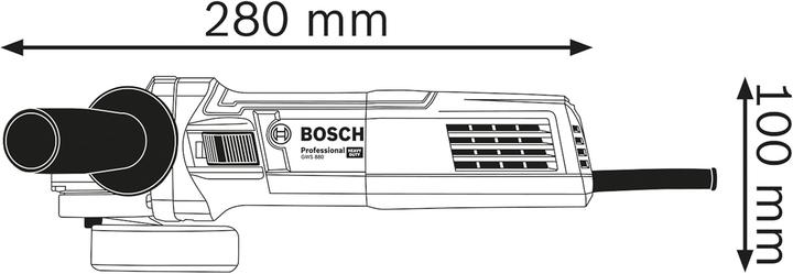 Produktbild Bosch Professional Winkelschleifer GWS 880 (125 mm)