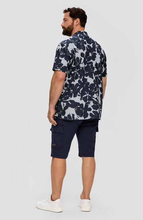 Produktbild s.Oliver Hemd Kurzarmhemd mit Reverskragen (3XL)