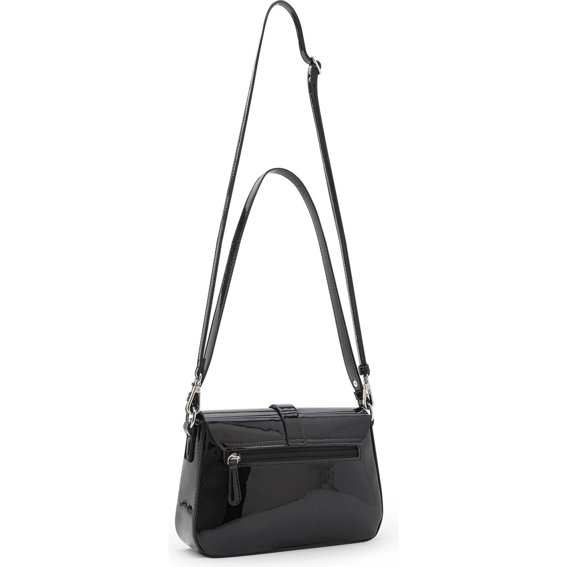 Thumbnail - L.Credi, Handtasche, Osara Schultertasche 25 cm, Schwarz