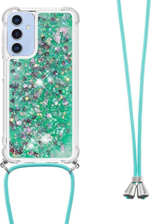 Cover-Discount Galaxy A17 / A26 - Glitzer Hülle mit Kordel (Samsung Galaxy A26, Samsung Galaxy R)