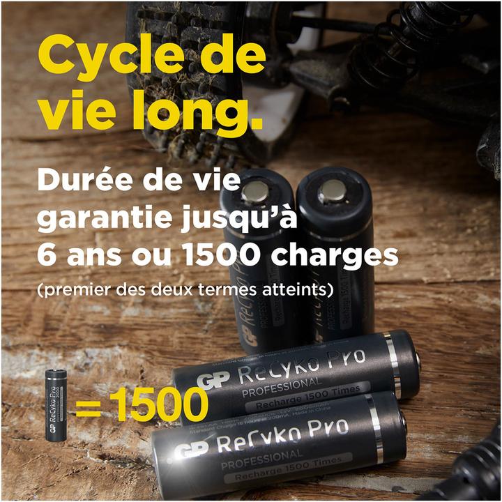 Immagine prodotto GP Batteries ReCyko Pro (4 pz., AA, 2000 mAh)