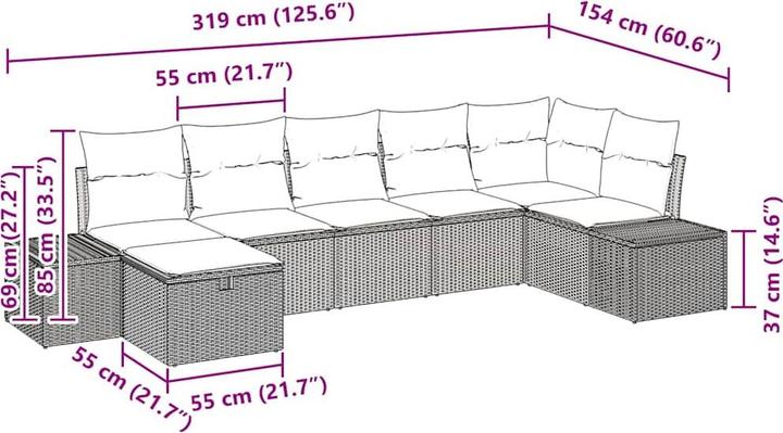 Produktbild vidaXL Matteo