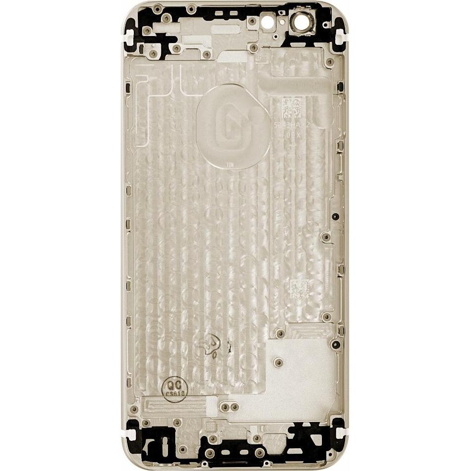 Thumbnail - OEM Ersatz iPhone 6 Rückseite Gold, ohne Logo (iPhone 6), Mobilgerät Ersatzteile, Gold