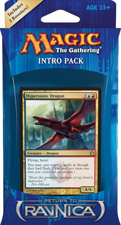Actual product image Magic the Gathering Return to Ravnica Intro Pack - Izzet Ingenuity - - EN (English, Beginner Box)