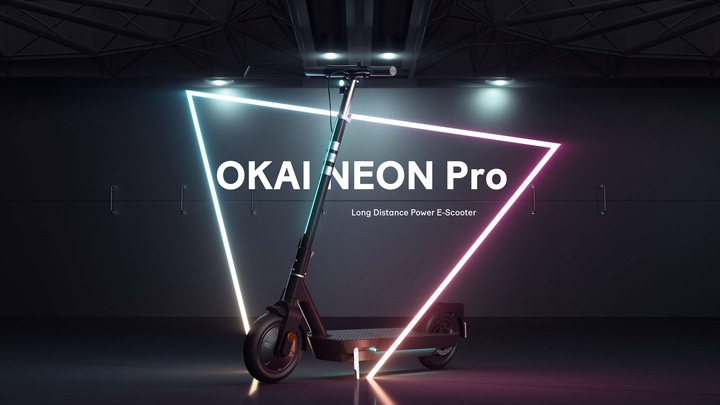 Produktbild Okai ES30 Neon Pro (25 km/h, 80 km, 350 W)