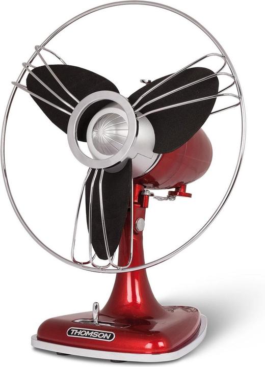 Produktbild Thomson Tafelventilator - THVEL920HBR - Rood - Vintage