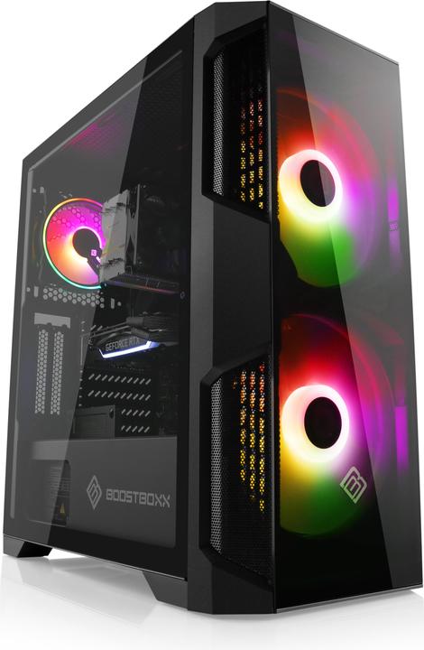 Actual product image CSL Gaming PC M11010H (AMD Ryzen 5 8400F, 16 GB, 1000 GB, GeForce RTX 4060)